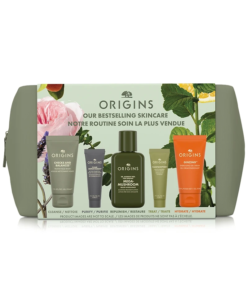 Origins Best-Sellers 6-Pc. Travel Size Cleansing & Moisturizing Set