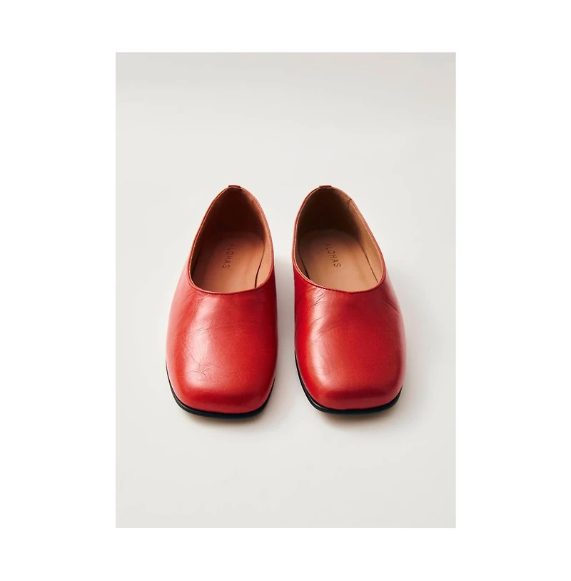Alohas Women's Edie Leather Ballet Flats