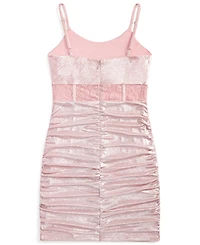 With Jules Big Girls Sleeveless Lace-Insert Dress