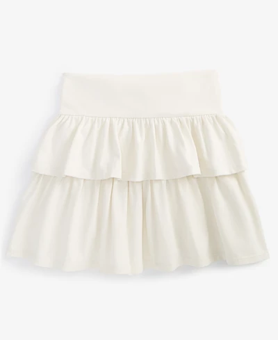 With Jules Big Girls Tiered Knit Skirt