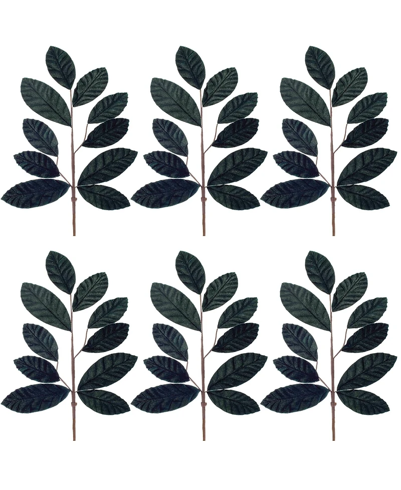 Set of 6 Leaf Sprays – Ideal for Floral Arrangements and Seasonal Decor