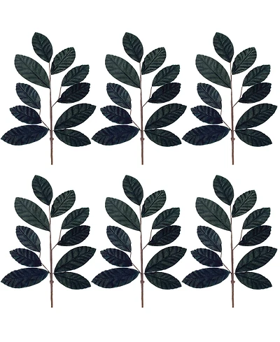 Set of 6 Leaf Sprays – Ideal for Floral Arrangements and Seasonal Decor