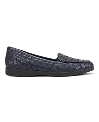 Easy Spirit Women's Devitt Woven Slip-On Loafer Flats