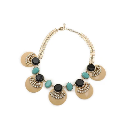 Sohi Women's Shell Statement Necklace