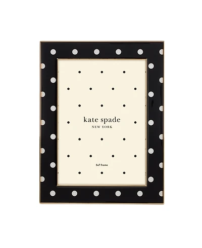 kate spade new york Sitting Pretty Dot Frame, 5"x 7"