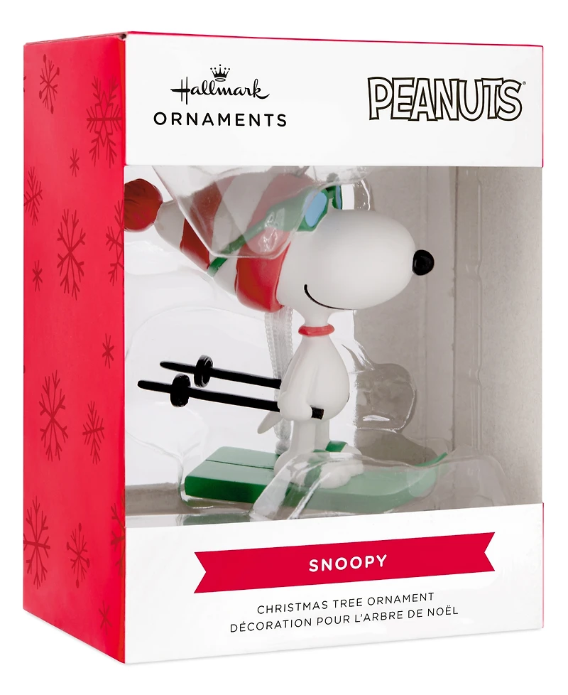 Hallmark Peanuts Snoopy Skiing Christmas Ornament