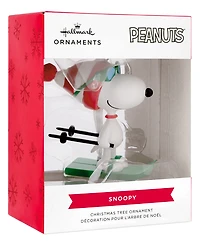 Hallmark Peanuts Snoopy Skiing Christmas Ornament