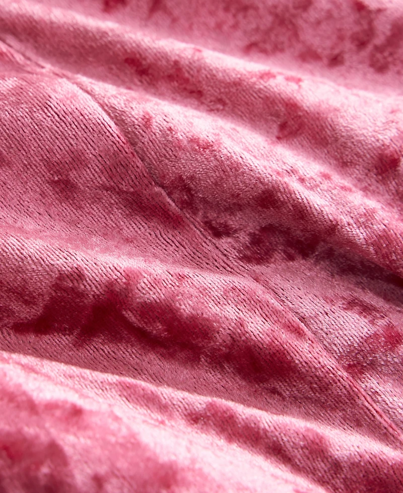 Juicy Couture Crushed Velvet 3-Pc. Comforter Set, King
