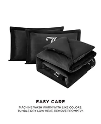Juicy Couture Reversible Velvet Comforter Set