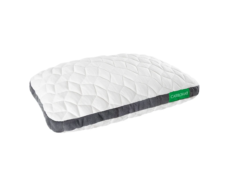 Cariloha Universal & Adjustable Flex Pillow | White | Standard | 32"x20" | Viscose Material | Naturally breathable, Hypoallergenic, & Moisture wicking
