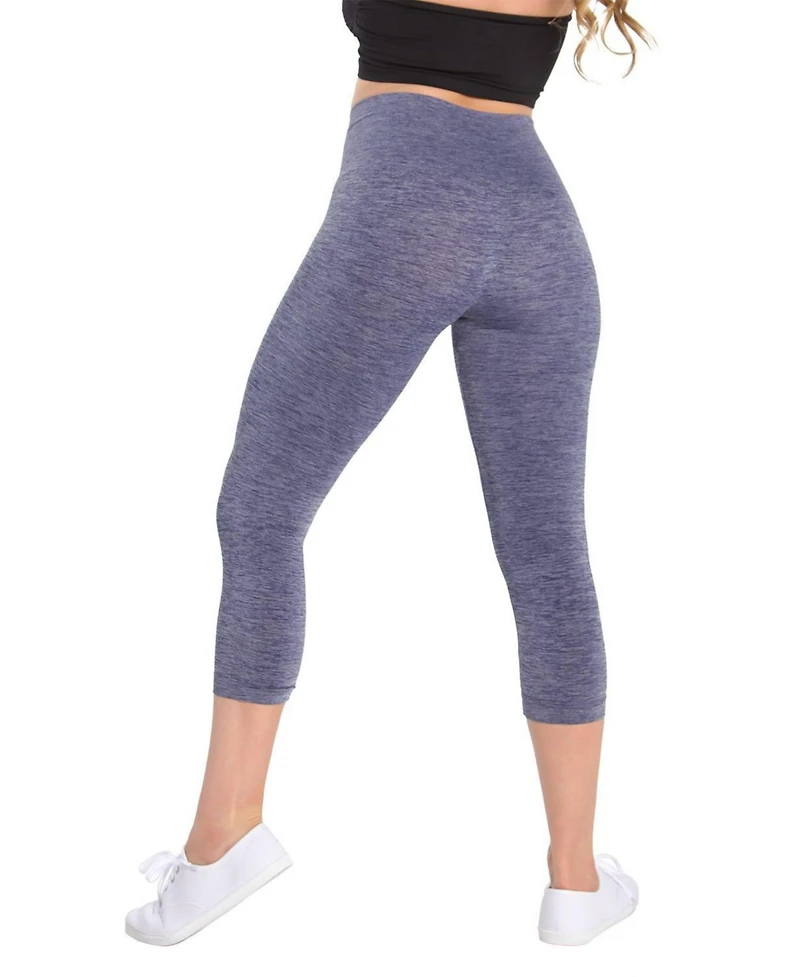 MeMoi Women's High-Waist Control Seamless Shapewear Leggings