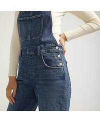 Silver Jeans Co. Women's Baggy Straight Leg Overall