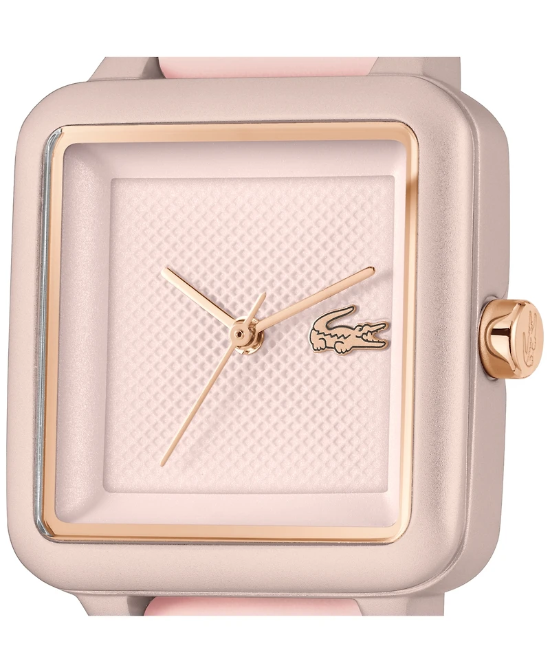 Lacoste Women's Lacoste 12.12 Flow Pink Silicone Strap Watch 26mm