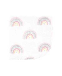 Hudson Baby Girls 10Pk Flannel Washcloths (Cotton Poly
