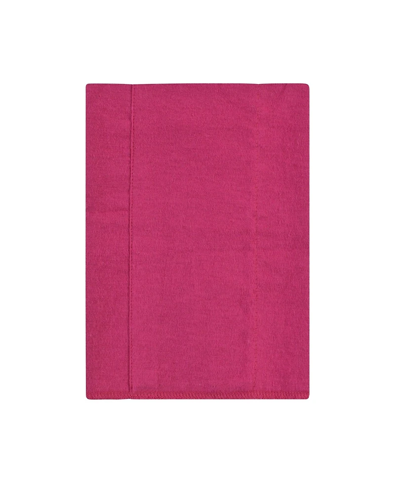 Hudson Baby Girls 4Pk Flannel Burp Cloth (Cotton Poly
