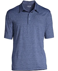 Lands' End Men's Rapid Dry Space Dye Polo Shirt