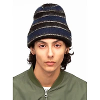Kangol Men's Fuzzy Stripe Beanie Pull-Ons & Beanies