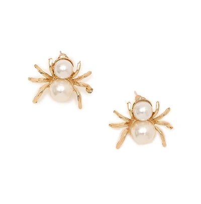 Sohi Women's Spider Stud Earrings