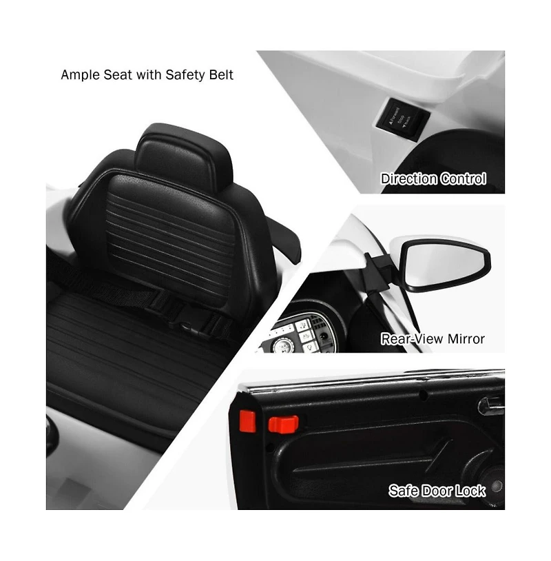 Volkswagen Beetle Kids Electric Ride On Car with Remote Control