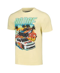 Reason Men's Yellow Dodge '96 Graphic T-Shirt