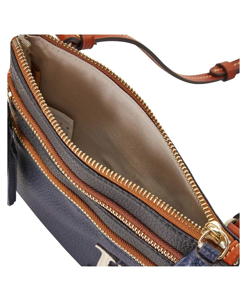 Dooney & Bourke Kansas City Royals Infield Triple Zip Crossbody Purse