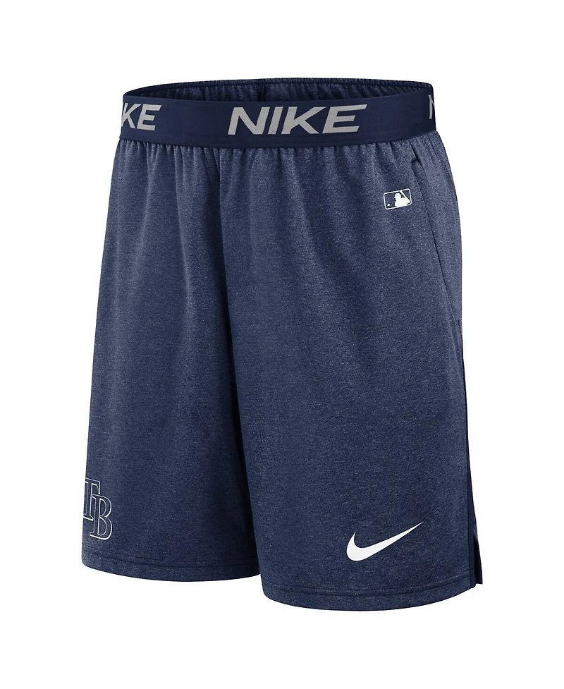 Nike Men's Navy Tampa Bay Rays Authentic Collection Practice Performance Shorts