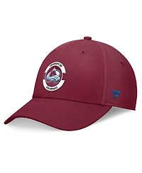 Fanatics Men's Burgundy Colorado Avalanche Authentic Pro Training Camp Flex Hat