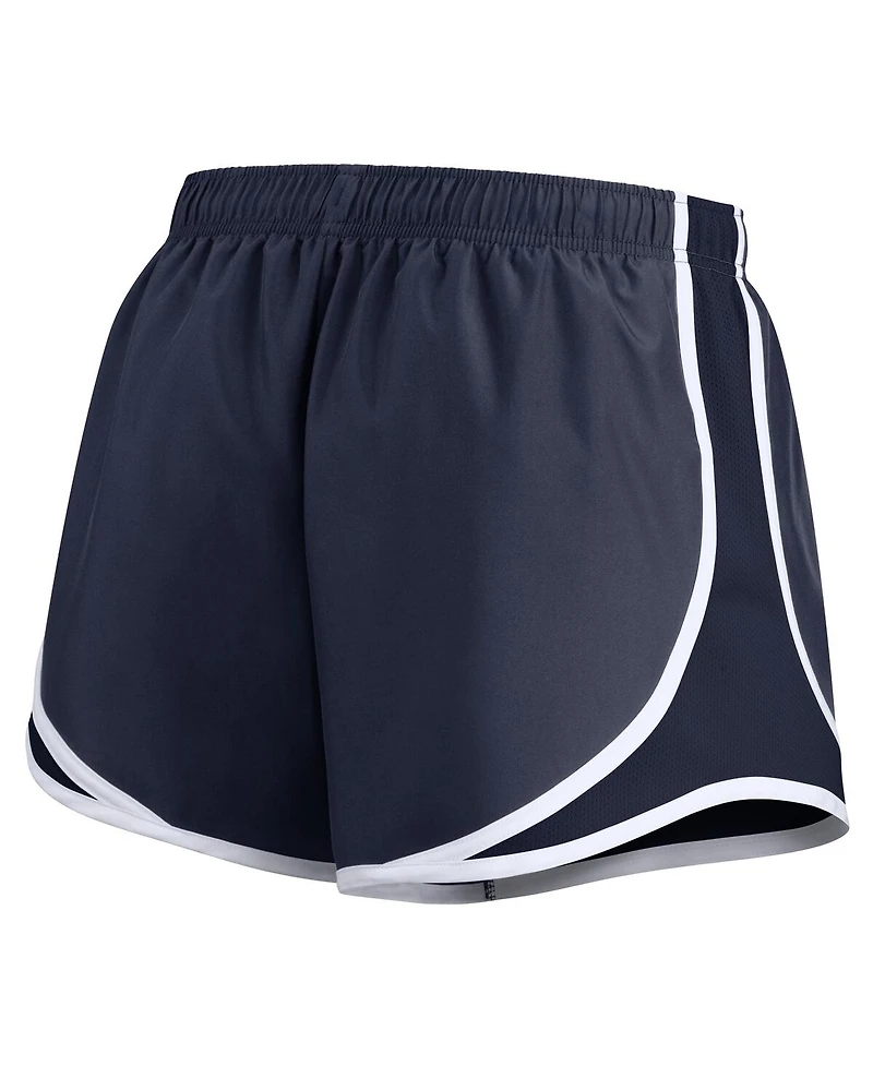 Nike Women's Navy West Virginia Mountaineers Primetime Tempo Performance Shorts