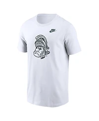 Nike Men's White Michigan State Spartans Legacy Alternate Logo T-Shirt