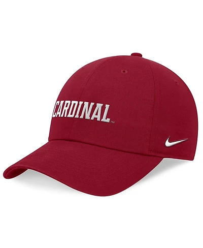 Nike Men's Cardinal Stanford Cardinal 2024 On-Field Club Adjustable Hat