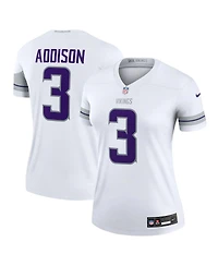 Nike Women's Jordan Addison White Minnesota Vikings Alternate Legend Jersey