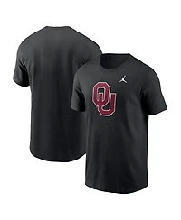 Jordan Men's Black Oklahoma Sooners Primetime Evergreen Logo T-Shirt