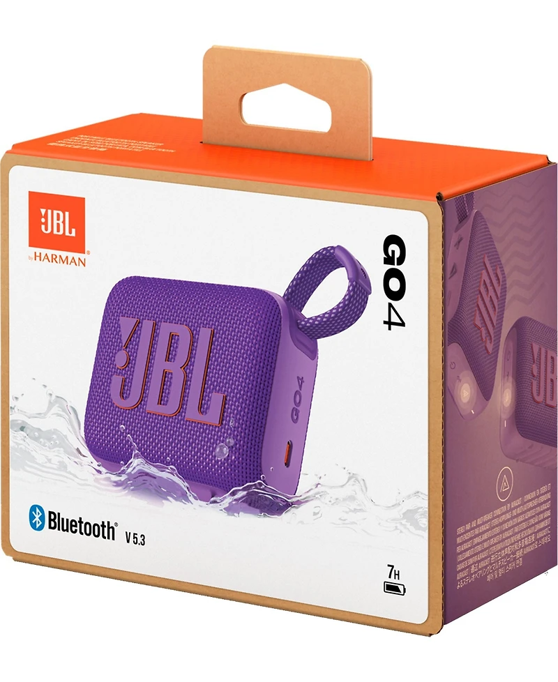 Jbl Go 4 Waterproof Bluetooth Speaker