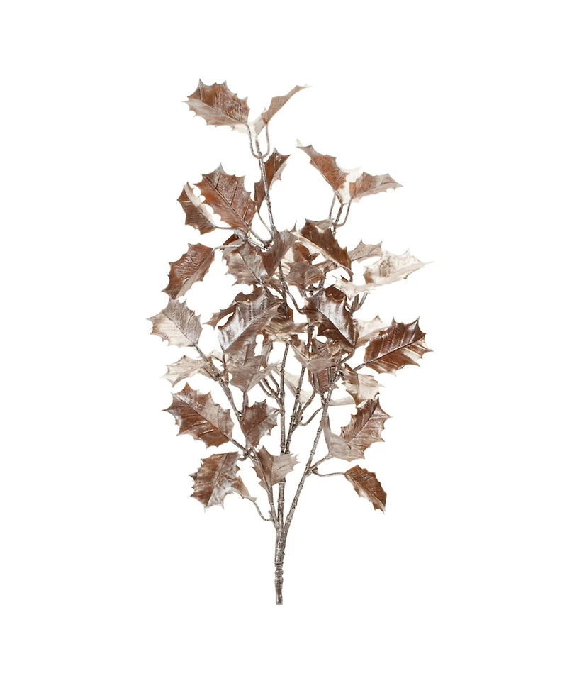Slickblue Holly Leaf Spray for Festive Holiday Decor (Set of 6)