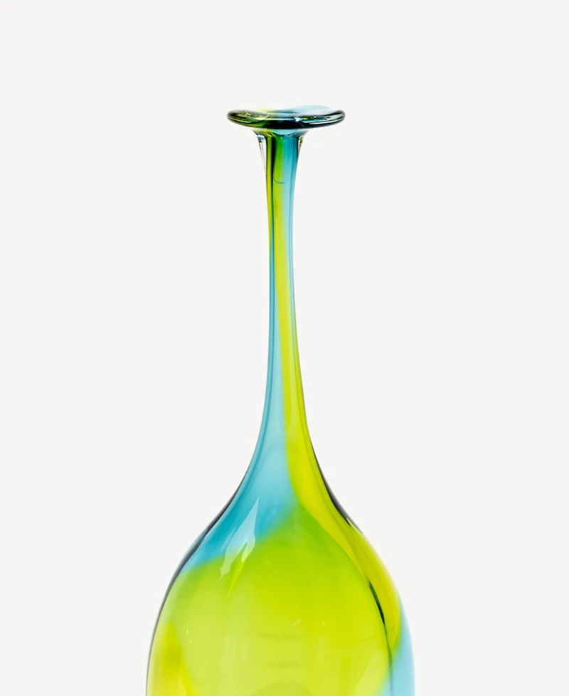 Kosta Boda Fidji Medium Crystal Glass Art 14"
