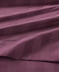 Last Act! Charter Club 1.5" Stripe 550 Thread Count 100% Cotton 3-Pc. Sheet Set, Twin, Exclusively at Macy's