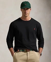 Polo Ralph Lauren Men's Big & Tall Classic-Fit Jersey Long-Sleeve T-Shirt