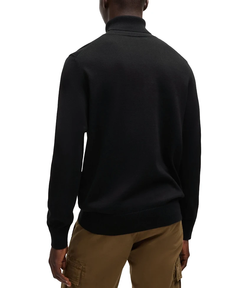 Boss by Hugo Boss Men's Rollneck Regular-Fit Sweater