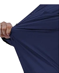 Blue Ice Men's Long Sleeve Classic Dress Shirt- 3 Pack