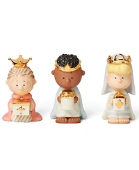 Lenox Peanuts Christmas Pageant 3 Kings Figurines