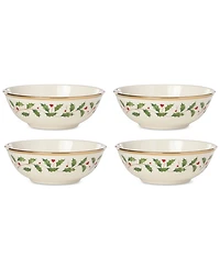 Lenox Holiday Place Setting Bowl, Set of 4