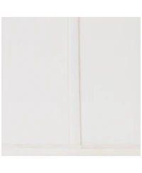 Springcrest Ivory Classic Small Square Lamp Shade 5.25" Top x 10" Bottom x 9" High x 9" Slant (Spider) Replacement with Harp and F