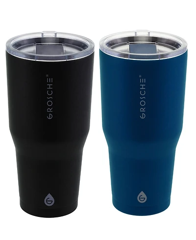 Grosche Yukon 30oz Travel Mug, Tumbler Bundle