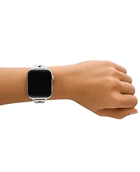 Kate Spade New York Silver-Tone Stainless Steel Band for Apple Watch 38mm-49mm