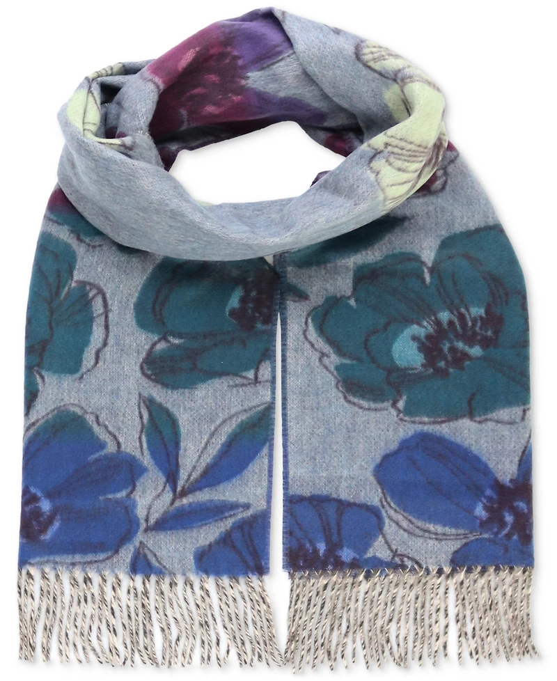 Fraas Women's Big Floral Cashmink Scarf