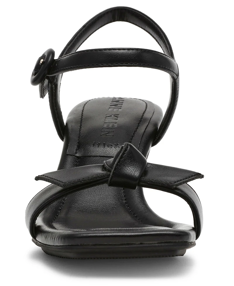 Anne Klein Women's Jia Knot Ankle Strap Dress Sandals