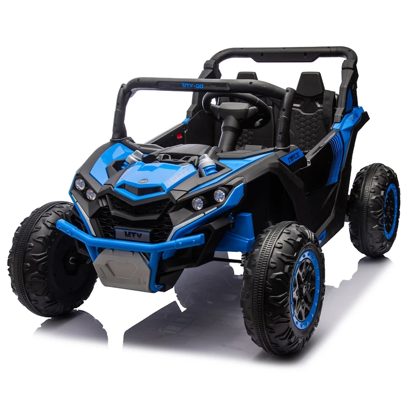 Streamdale Kids' Utv 24V Remote Control, 4-Wheel Suspension, Safety Features