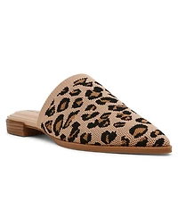 Anne Klein Women's Vassar Pointed Toe Knit Mules