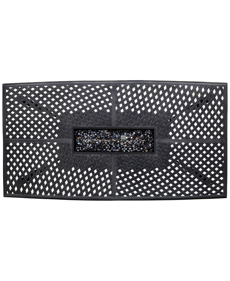 Wythburn Bar Height Outdoor Fire Pit, Created for Macy's
