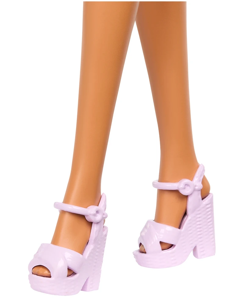 Barbie Fashionistas Doll Brown Hair & Eyes-Blind Doll with Cane and Sunglasses